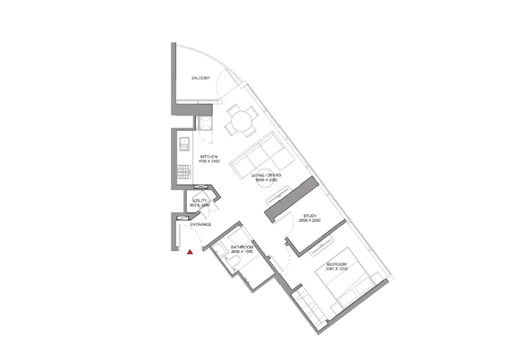 Sobha Central Floor Plan